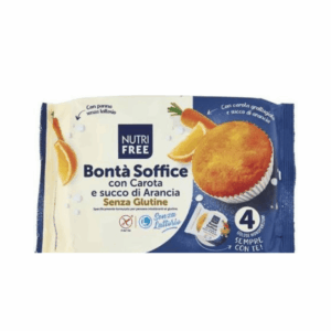 Bontà Soffice con carota e succo di arancia Nutrifree