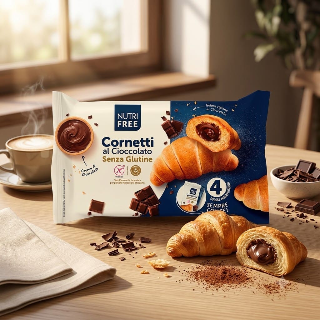 Cornetti al Cioccolato Nutrifree - immagine 2