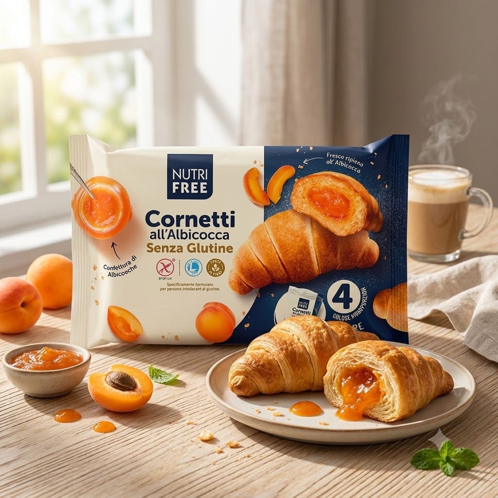 Cornetti all'Albicocca Nutrifree - immagine 2
