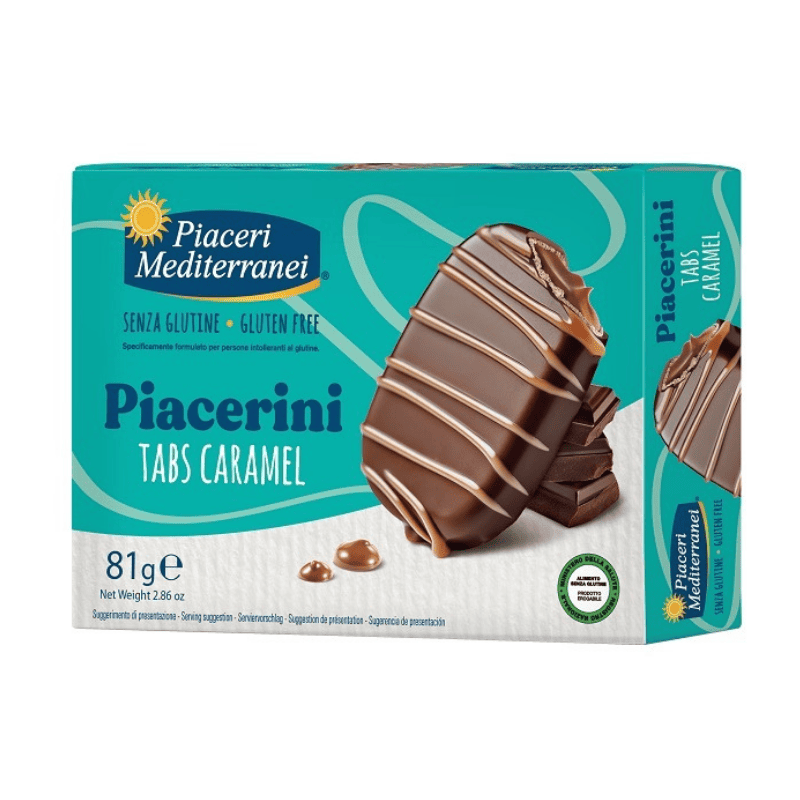 Piacerini Tabs Caramel Piaceri Mediterranei