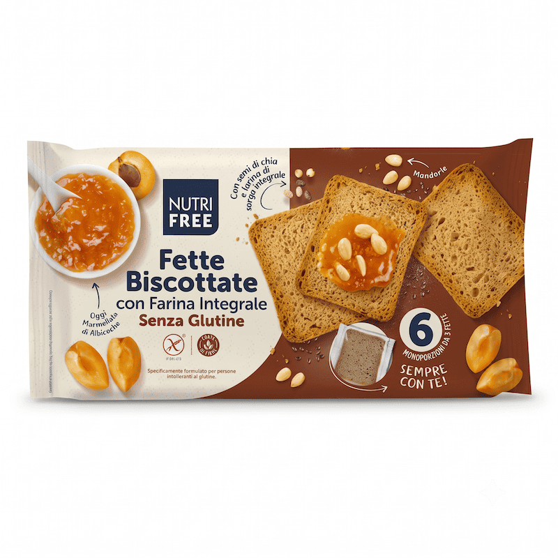 Fette Biscottate Integrali Nutrifree