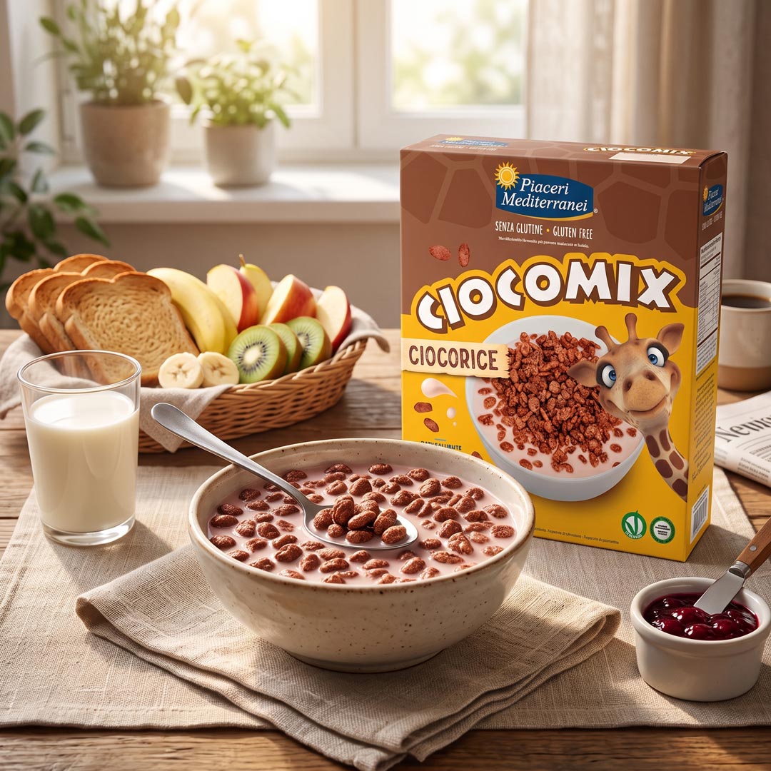 Cereali Ciocomix Ciocorice Piaceri Mediterranei - immagine 2