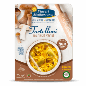Tortelloni con funghi porcini Piaceri Mediterranei